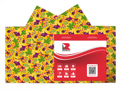 roll up fruit Craft Vinyl Sheet Pack