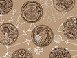 Roman Medallions Mystic Vinyl Wrap Pattern~Rwraps Series 914 Digitally Printed Vinyl Wrap~0