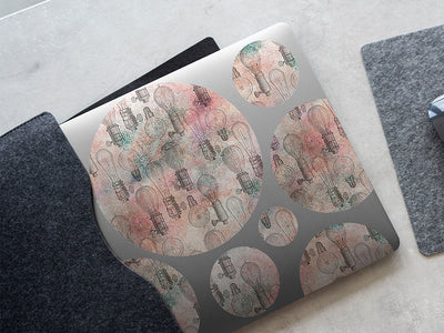 romantic ideas steampunk DIY Laptop Stickers