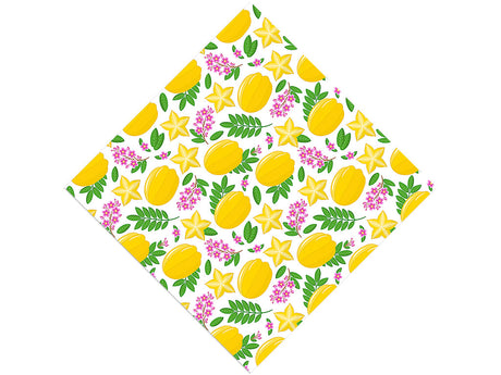 Romantic Kari Fruit Vinyl Wrap Pattern