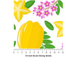 Romantic Kari Fruit Vinyl Wrap Pattern~Rwraps Romantic Kari Fruit Sizing Chart~2