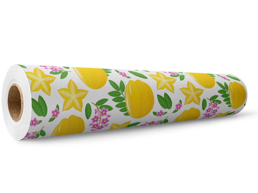 Romantic Kari Fruit Wrap Film Wholesale Roll~Rwraps Series 914 Digitally Printed Vinyl Roll~5