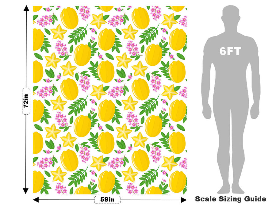 Romantic Kari Fruit Vehicle Wrap Scale~Rwraps Series 914 Romantic Kari Fruit Measurements~1