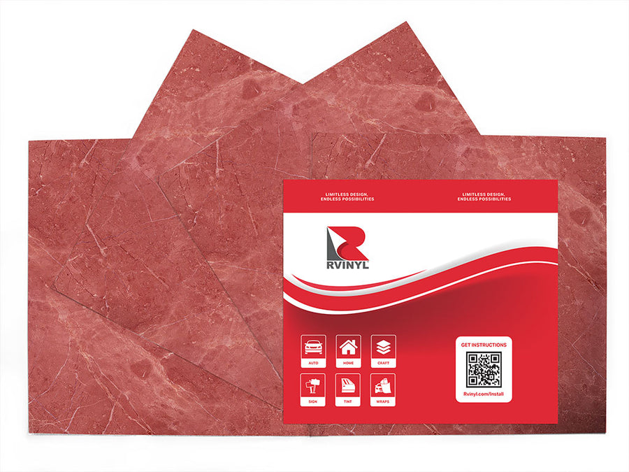 rosa portugal pink marble stone Craft Vinyl Sheet Pack