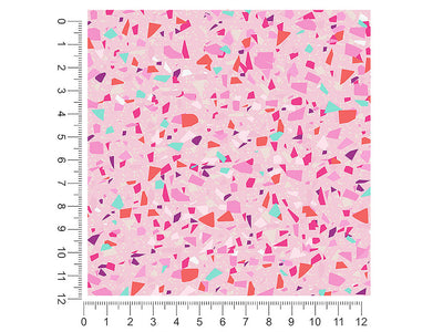 rosa terrazzo stone 1ft x 1ft Craft Sheets