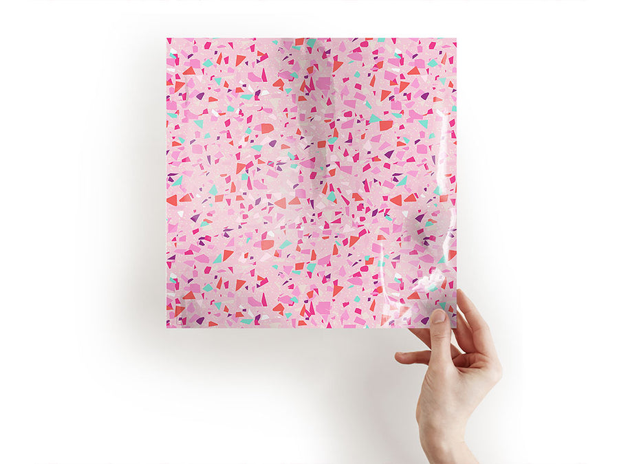 rosa terrazzo stone Craft Sheets