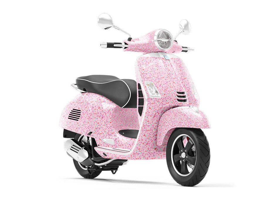 Rosa  Terrazzo Vespa Scooter Wrap Film