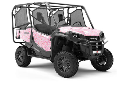 Rosa  Terrazzo Utility Vehicle Vinyl Wrap