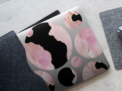 rose colored glasses gemstone films DIY Laptop Stickers