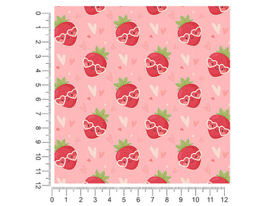 rose colored glasses fruit 1ft x 1ft Craft Sheets