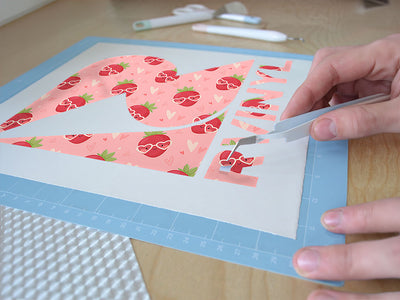 rose colored glasses fruit Easy Weed Craft Vinyl