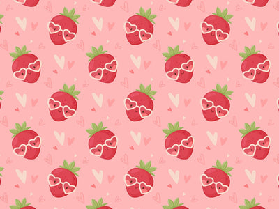 Rose Colored Glasses Fruit Vinyl Wrap Pattern~Rwraps Series 914 Digitally Printed Vinyl Wrap~0