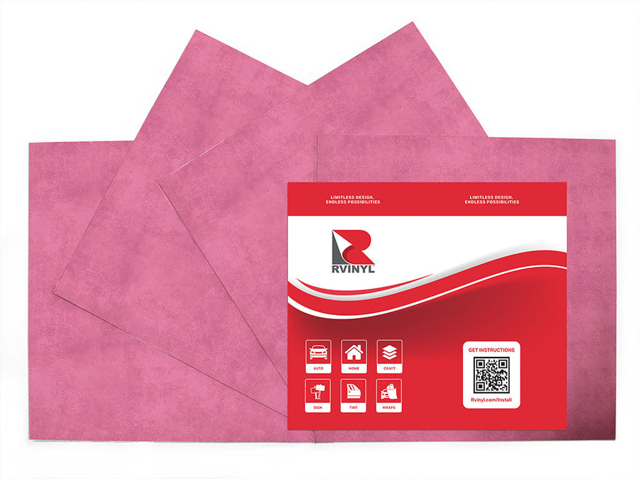 rose concrete stone Craft Vinyl Sheet Pack