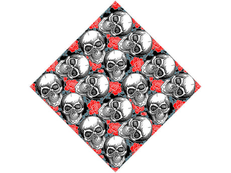 Rose Court Halloween Vinyl Wrap Pattern