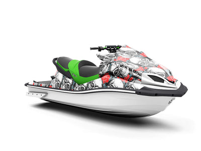 Rose Court Halloween Jet Ski Vinyl Customized Wrap