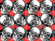 Rose Court Halloween Vinyl Wrap Pattern~Rwraps Series 914 Digitally Printed Vinyl Wrap~0