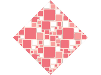 Rose Dust Mosaic Vinyl Wrap Pattern