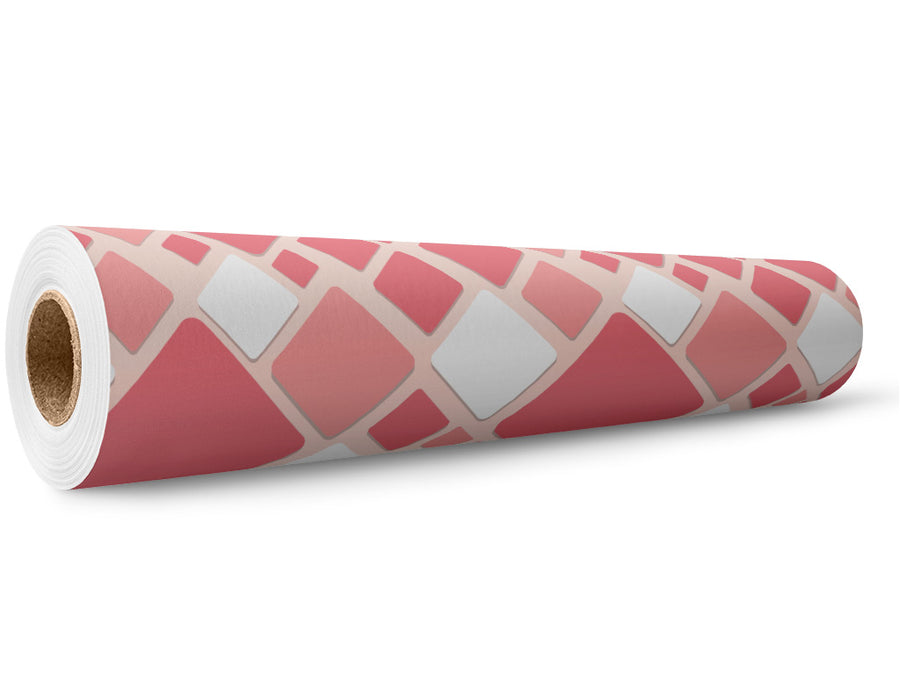 Rose Dust Mosaic Wrap Film Wholesale Roll~Rwraps Series 914 Digitally Printed Vinyl Roll~5