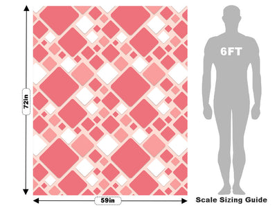 Rose Dust Mosaic Vehicle Wrap Scale~Rwraps Series 914 Rose Dust Mosaic Measurements~1
