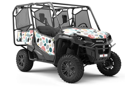 Rosewood  Cobblestone Utility Vehicle Vinyl Wrap