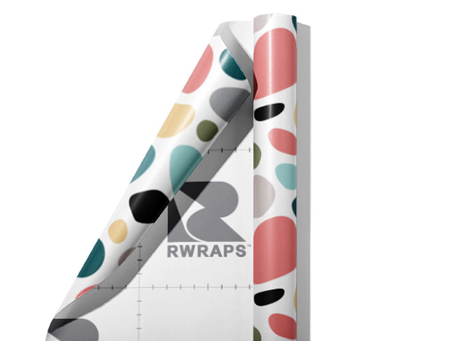 Rosewood  Cobblestone Wrap Film Sheets~Rwraps Series 914 Rosewood  Cobblestone Scrolled Sheet~4