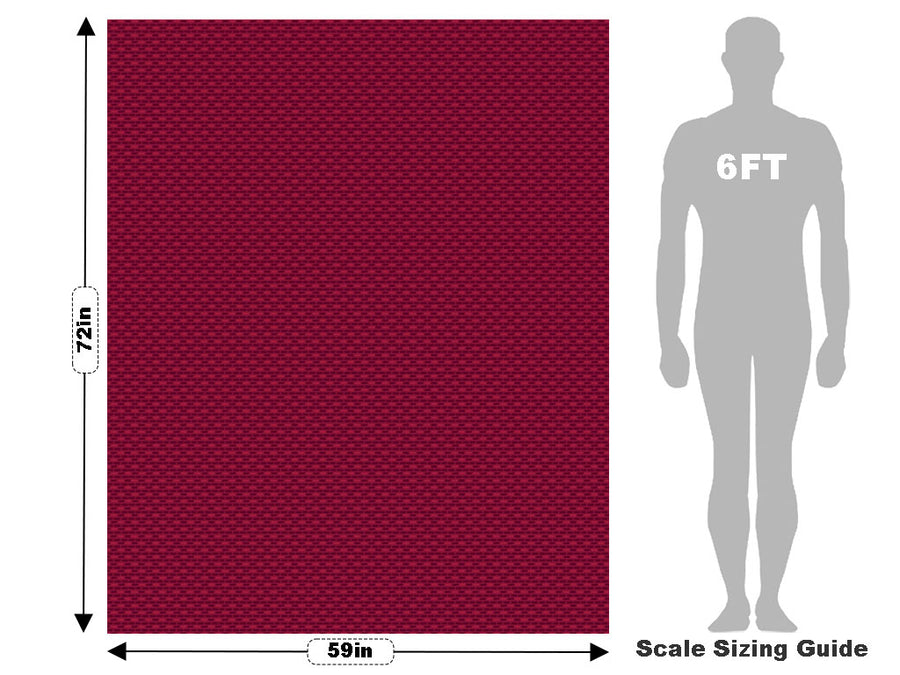 Rosewood Pink Brick Vehicle Wrap Scale~Rwraps Series 914 Rosewood Pink Brick Measurements~2