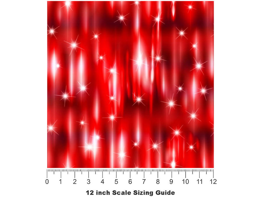 Rosser Reeves Gemstone Vinyl Film Pattern Size 12 inch Scale~Rwraps Rosser Reeves Gemstone Sizing Chart~2