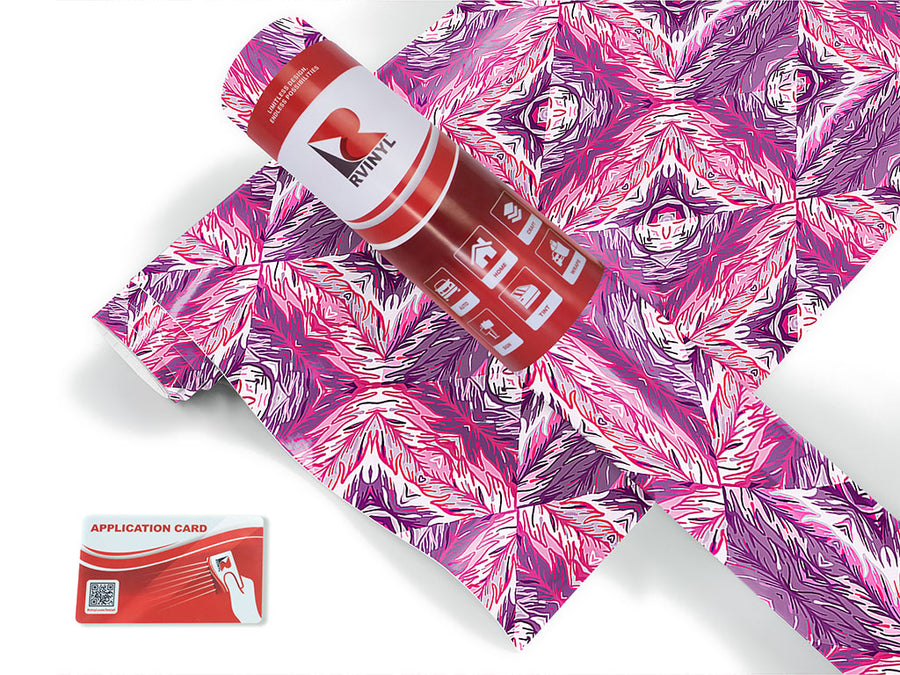 rosy bonbons mosaic Craft Vinyl Roll