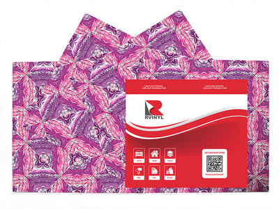 rosy bonbons mosaic Craft Vinyl Sheet Pack