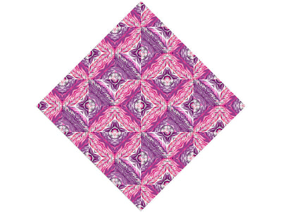Rosy Bonbons Mosaic Vinyl Wrap Pattern