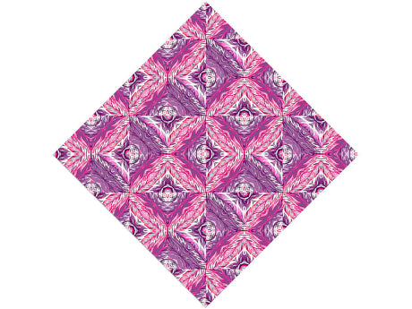 Rosy Bonbons Mosaic Vinyl Wrap Pattern