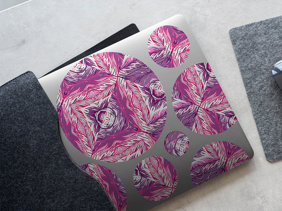 rosy bonbons mosaic DIY Laptop Stickers