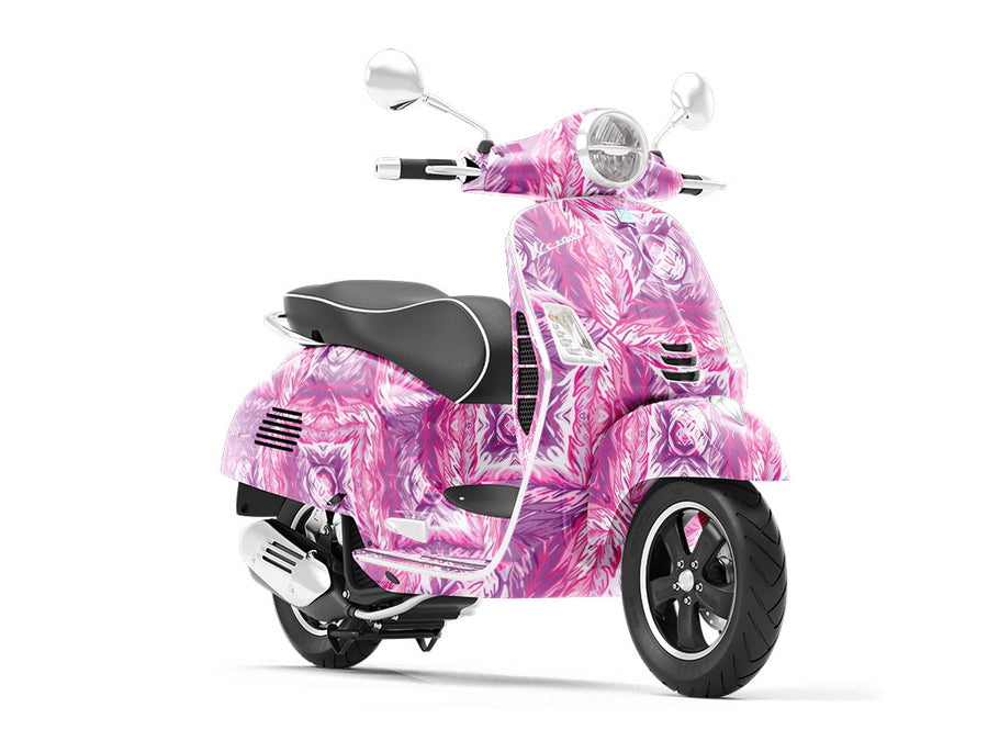 Rosy Bonbons Mosaic Vespa Scooter Wrap Film