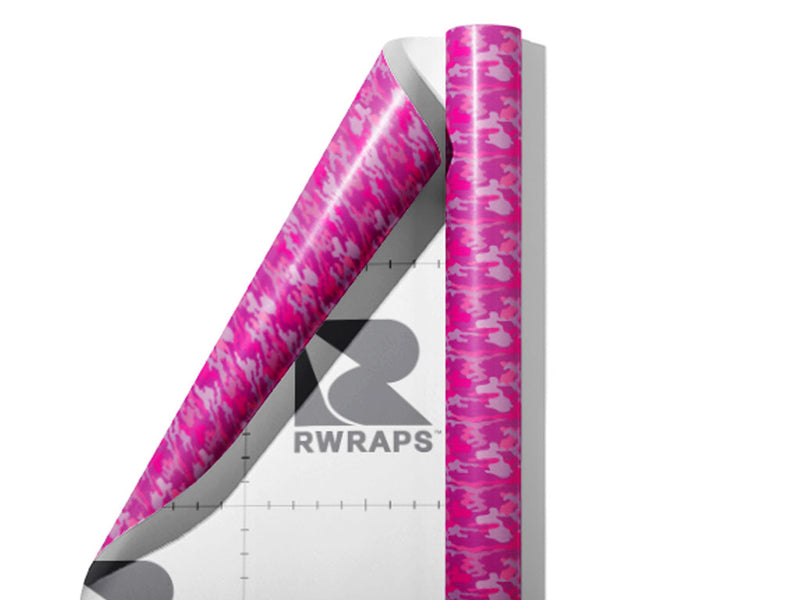 Rouge Woodland Camouflage Wrap Film Sheets~Rwraps Series 914 Rouge Woodland Camouflage Scrolled Sheet~3