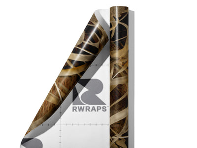 Rough Grassland Camouflage Wrap Film Sheets~Rwraps Series 914 Rough Grassland Camouflage Scrolled Sheet~3