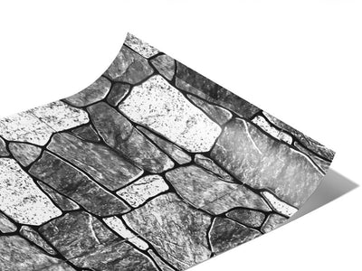 Rough Monochrome Tile Vinyl Wraps~Rwraps Series 914 Digitally Printed Vinyl Wrap~1