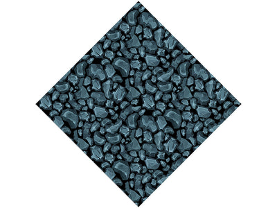 Rough Silver Cobblestone Vinyl Wrap Pattern