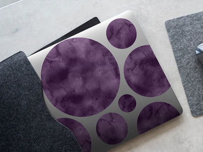 rough tumbling watercolor DIY Laptop Stickers