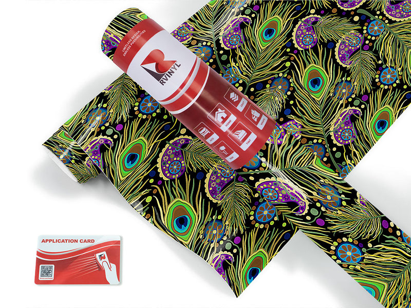 royal attire bird Craft Vinyl Roll