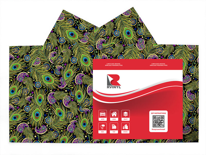 royal attire bird Craft Vinyl Sheet Pack