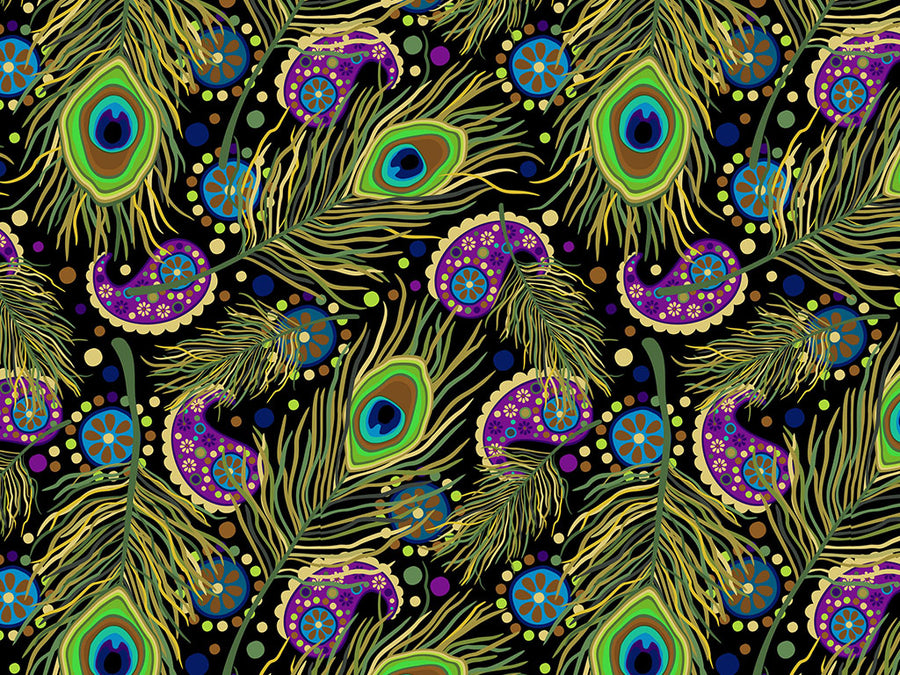 Royal Attire Birds Vinyl Wrap Pattern~Rwraps Series 914 Digitally Printed Vinyl Wrap~0