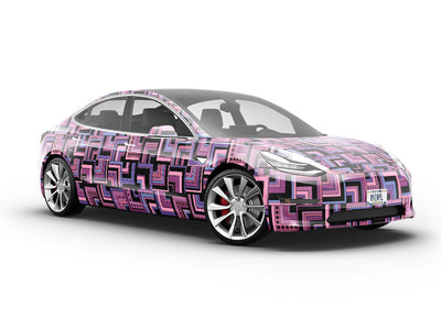 Royal Bloodlines Art Deco Vehicle Vinyl Wrap