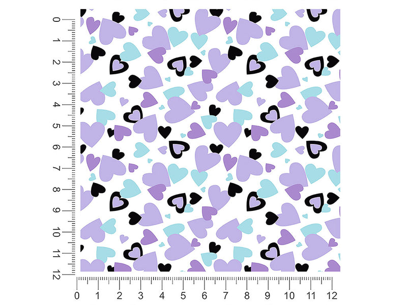 royal decree heart 1ft x 1ft Craft Sheets