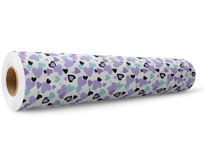 Royal Decree Heart Wrap Film Wholesale Roll~Rwraps Series 914 Digitally Printed Vinyl Roll~5
