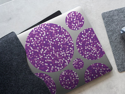 royal delight bokeh DIY Laptop Stickers