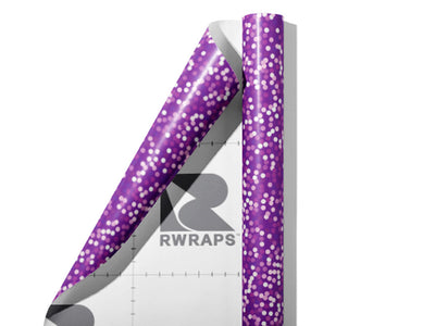 Royal Delight Bokeh Wrap Film Sheets~Rwraps Series 914 Royal Delight Bokeh Scrolled Sheet~3