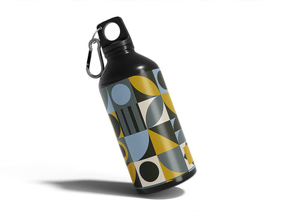 royal designation mosaic Water Bottle DIY Stickers