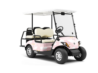 Royal Duties Birds Wrapped Golf Cart