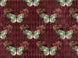 Royal Moths Gothic Vinyl Wrap Pattern~Rwraps Series 914 Digitally Printed Vinyl Wrap~0