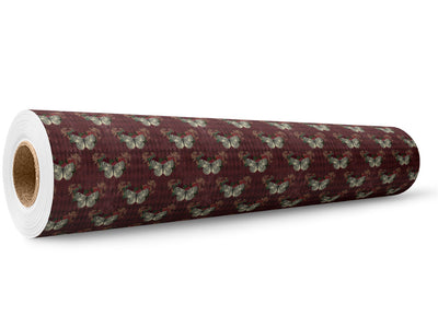 Royal Moths Gothic Wrap Film Wholesale Roll~Rwraps Series 914 Digitally Printed Vinyl Roll~5
